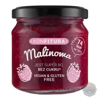 Konfitura malinowa bez cukru 190 g — zdjęcie 1