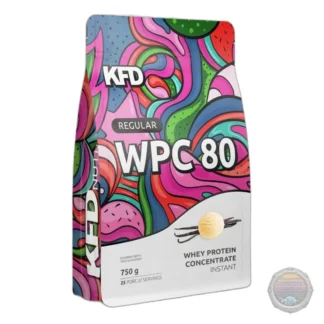 KFD REGULAR WPC 80 BIAŁKO KONCENTRAT LODY WANILIOWE — zdjęcie 1