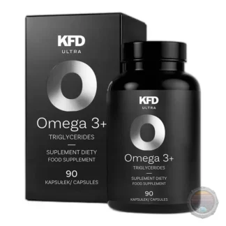 KFD ULTRA OMEGA 3+ 90 kaps. TRÓJGLICERYDY: 330 EPA + 220 DHA + WITAMINA E — zdjęcie 1