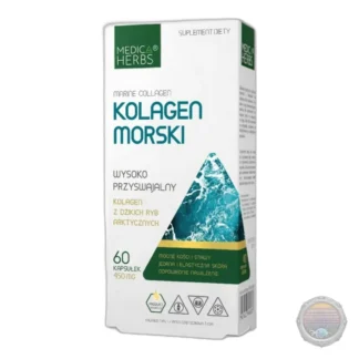Kolagen morski 450 mg 60 kapsułek — zdjęcie 1