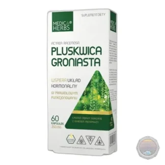 Medica Herbs Pluskwica Groniasta 350 mg 60 kaps — zdjęcie 1