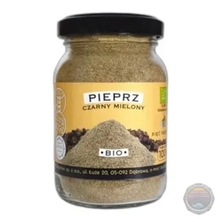 Mielony pieprz czarny BIO wg Pięciu Przemian - wzmocnij organizm i smak! — zdjęcie 1